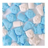 schuimsnoepjes blauw-wit (500 gram)